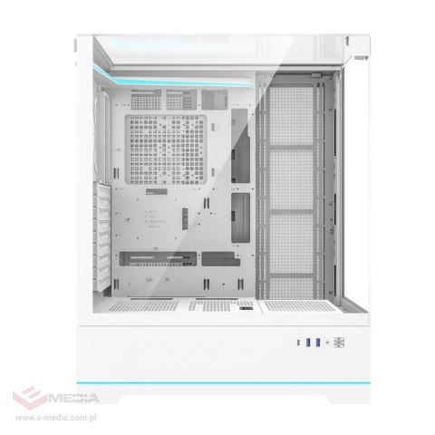 Obudowa komputerowa Darkflash DY450L bez wentylatorów (biała)
