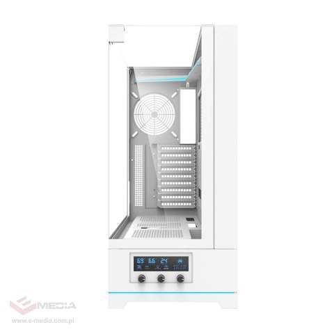 Obudowa komputerowa Darkflash DY450L bez wentylatorów (biała)