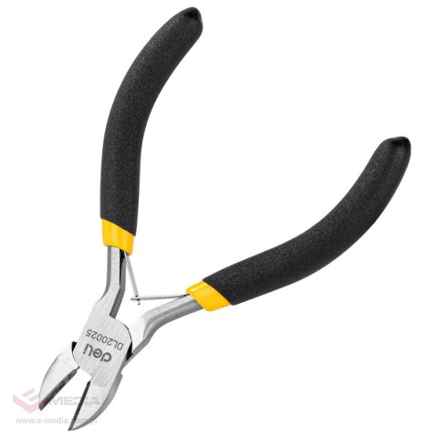 Szczypce tnące boczne Deli Tools EDL20025, 5" (żółte)