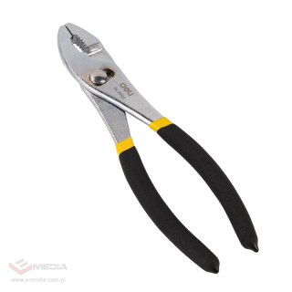 Szczypce zaciskowe Deli Tools EDL25508, 8'' (czarno-żółte)