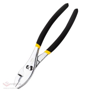 Szczypce zaciskowe Deli Tools EDL25510, 10'' (czarno-żółte)