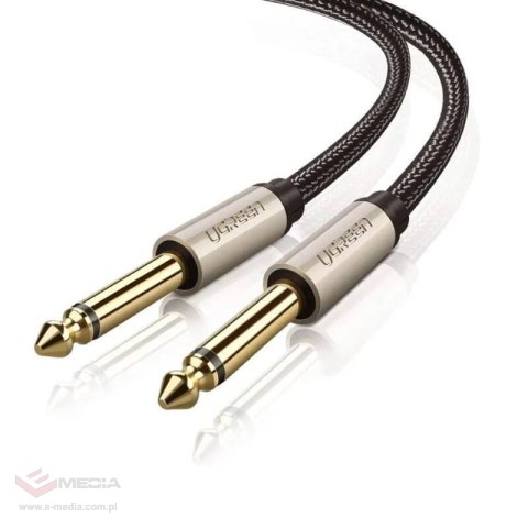 UGREEN AV128 Kabel jack 6.35 mm - 1m (szary)