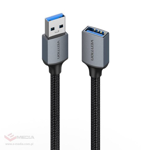 Kabel USB-A 3.0 A męski do żeński Vention CBLHF 1m