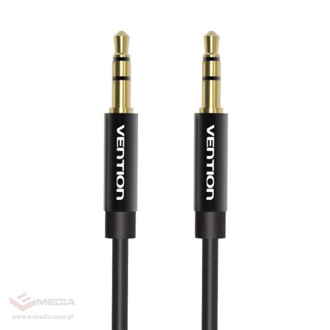 Kabel audio 3,5mm min jack Vention BAGBG 1,5m czarny