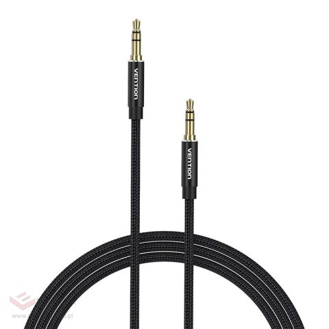 Kabel audio 3,5mm mini Jack Vention BAWBF 1m Czarny