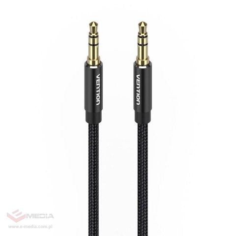 Kabel audio 3,5mm mini Jack Vention BAWBF 1m Czarny