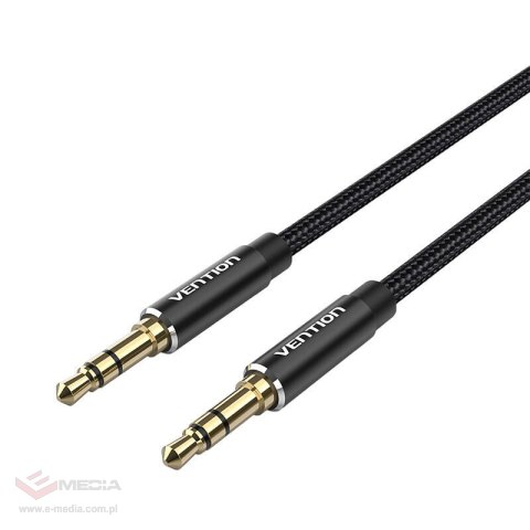 Kabel audio 3,5mm mini Jack Vention BAWBF 1m Czarny