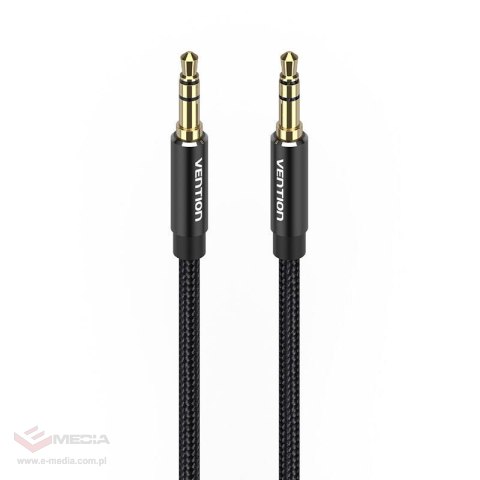 Kabel audio 3,5mm mini jack Vention BAWBG 1,5m Czarny