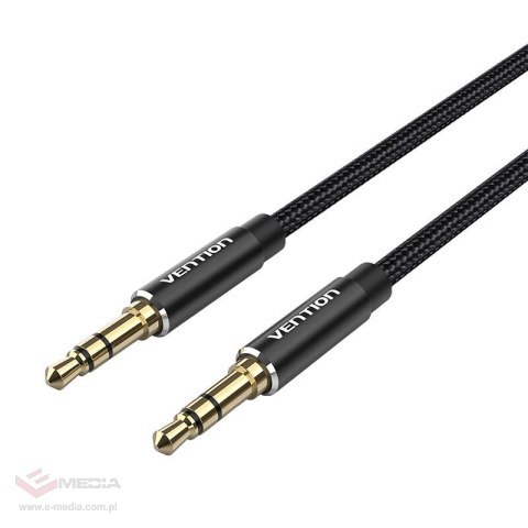 Kabel audio 3,5mm mini jack Vention BAWBG 1,5m Czarny