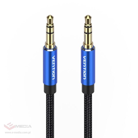 Kabel audio 3.5mm mini jack Vention BAWLF 1m niebieski