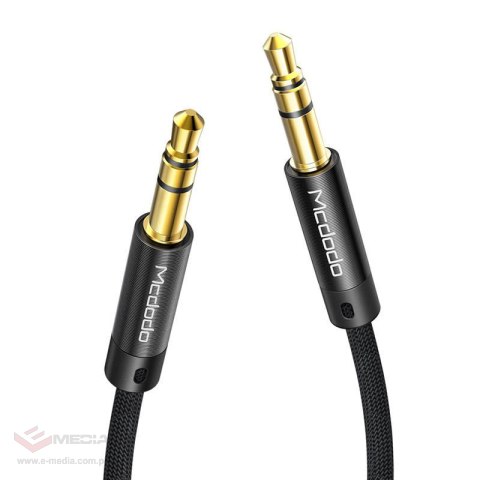 Kabel mini jack 3,5mm AUX Mcdodo CA-6640 1.2m (czarny)