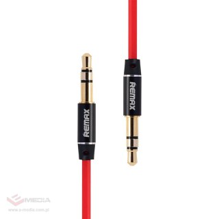 Kabel mini jack 3,5mm AUX Remax RL-L200, 2m (czerwony)