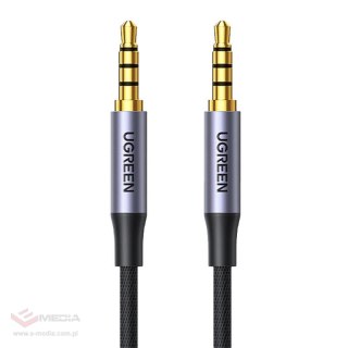 Kabel mini jack 3.5mm UGREEN AV183, AUX, 1m (czarny)