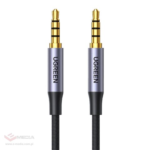 Kabel mini jack 3.5mm UGREEN AV183, AUX, 1m (czarny)