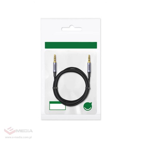 Kabel mini jack 3.5mm UGREEN AV183, AUX, 3m (czarny)