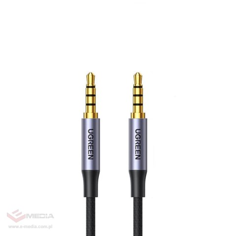 Kabel mini jack 3.5mm UGREEN AV183, AUX, 3m (czarny)