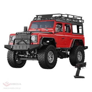 Samochód zdalnie sterowany RC na pilota 1:14 Double Eagle (czerwony) Land Rover Defender E339-003