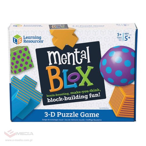 Zestaw budowlany z klockami 3D Learning Resources LER 9280