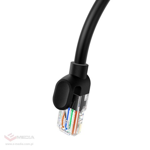 Kabel sieciowy Baseus Ethernet CAT5, 1,5m (czarny)