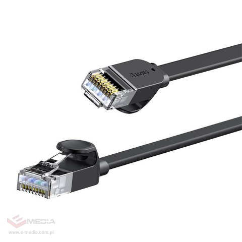 Kabel sieciowy Baseus Ethernet RJ45, 1Gb, 15m (czarny)