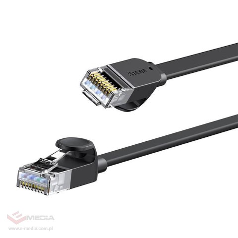 Kabel sieciowy Baseus Ethernet RJ45, 1Gbps, 1.5m (czarny)