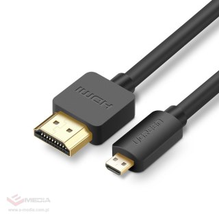 UGREEN HD127 Kabel micro HDMI - HDMI 4K 3D 3m (czarny)