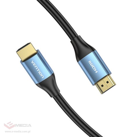 Kabel HDMI 2.0 Vention ALHSF, 1m, 4K 60Hz, 30 AWG (Niebieski)