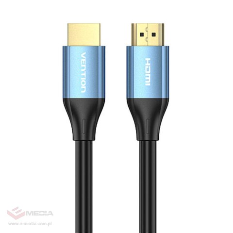 Kabel HDMI 2.0 Vention ALHSH, 2 m, 4K 60Hz, 30 AWG (Niebieski)