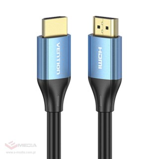Kabel HDMI 2.0 Vention ALHSJ, 5m, 4K 30Hz, 30 AWG (Niebieski)
