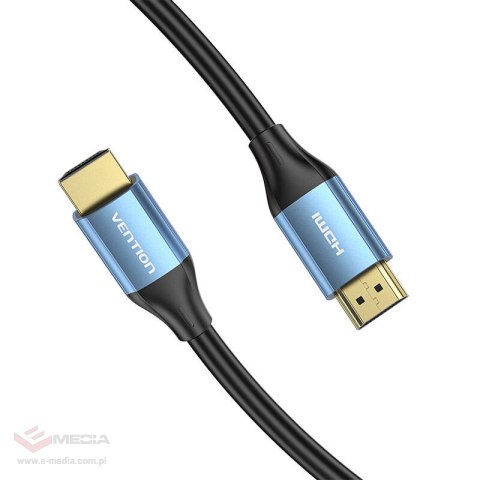Kabel HDMI 2.0 Vention ALHSJ, 5m, 4K 30Hz, 30 AWG (Niebieski)