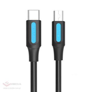 Kabel USB-C 2.0 do Mini-B Vention COWBF 2A 1m czarny