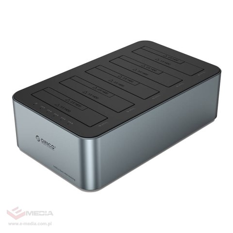 Stacja dokująca Orico do dysków HDD / SSD 2,5 / 3,5", 5Gbps, USB-C do USB-C/A z funkcją klonowania (czarna)