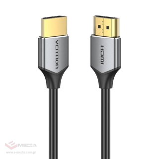 Ultra cienki kabel HDMI Vention ALEHH 2m 4K 60Hz (Szary)