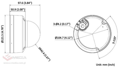 KAMERA IP HIKVISION DS-2CD2143G2-LIS2U(2.8mm)(BLACK)