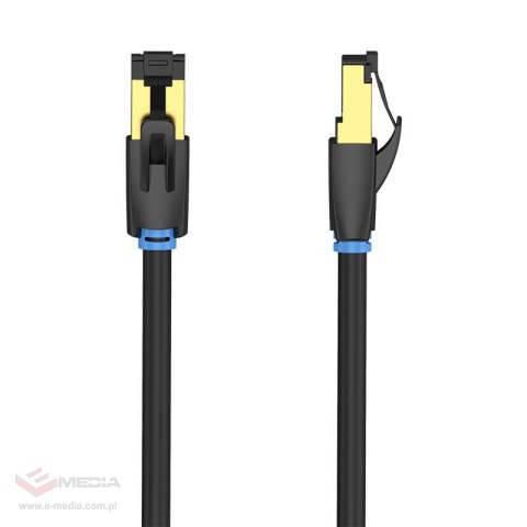 Kabel sieciowy CAT8 SFTP Vention IKABK RJ45 Ethernet 40Gbps 8m czarny