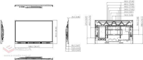 MONITOR TABLICA INTERAKTYWNA DAHUA LPH65-ST420