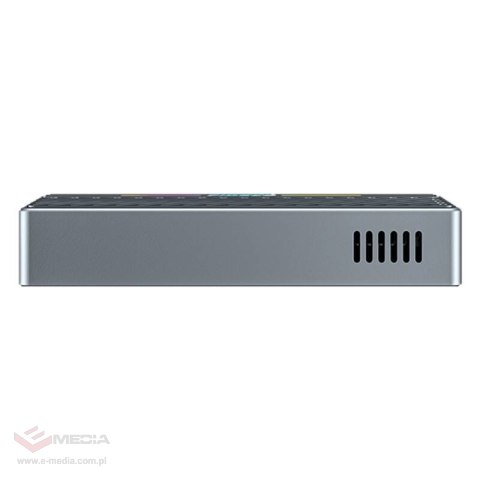 Obudowa na dysk SSD M.2 NVMe 40Gbps FIDECO MT402 (Thunderbolt 4, USB4/USB 3.2, UASP, TRIM)