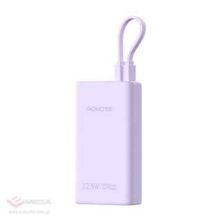 Powerbank Romoss PHA10 10000mAh 22,5W (fioletowy)