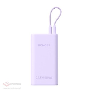 Powerbank Romoss PHA10 10000mAh 22,5W (fioletowy)