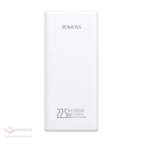 Powerbank Romoss PRC20 20000mAh 22,5W (biały)