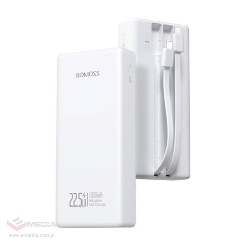 Powerbank Romoss PRC20 20000mAh 22,5W (biały)