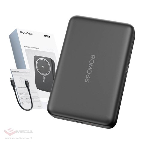 Powerbank Romoss WSC10 10000mAh 20W (czarny)