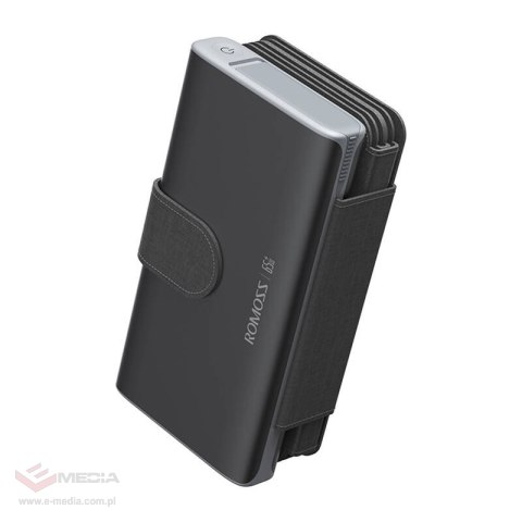 Solarny Powerbank ROMOSS 30000mAh 65W Czarny