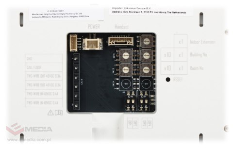 ZESTAW WIDEODOMOFONOWY DS-KIS704EY-ACF2/ALUMINUM Hikvision