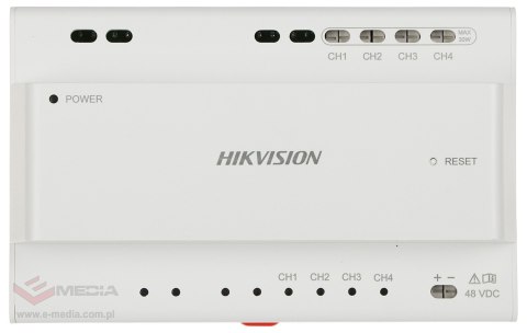 ZESTAW WIDEODOMOFONOWY DS-KIS704EY-ACF2/ALUMINUM Hikvision