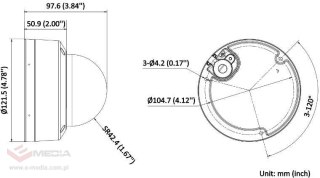 KAMERA IP HIKVISION DS-2CD1183G2-LIUF 2.8mm PL