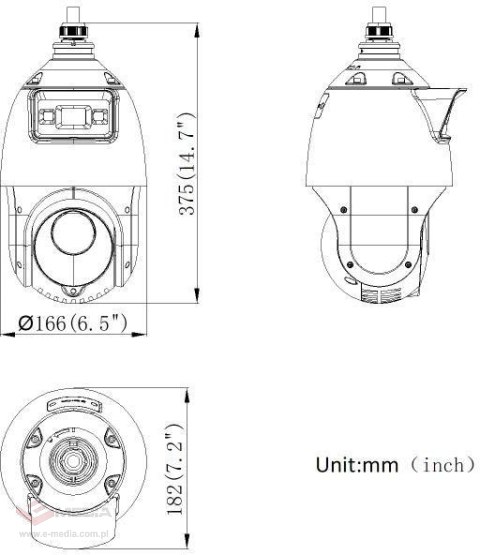 Kamera IP HikVision DS-2SE4C425MWG-E(14F0)