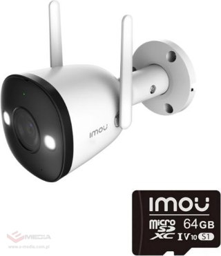 Kamera IP Imou Bullet 2 4MP IPC-F42FEP z kartą pamięci 64GB