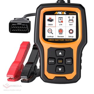 Skaner OBD2 i Tester akumulatorów 2w1 Ancel AD410 PRO