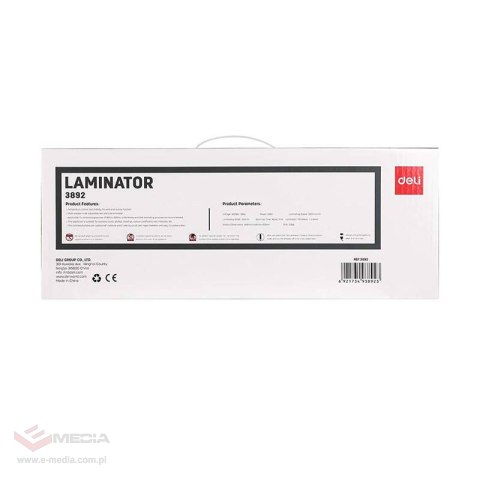 Laminator A3 Deli E3892-EU